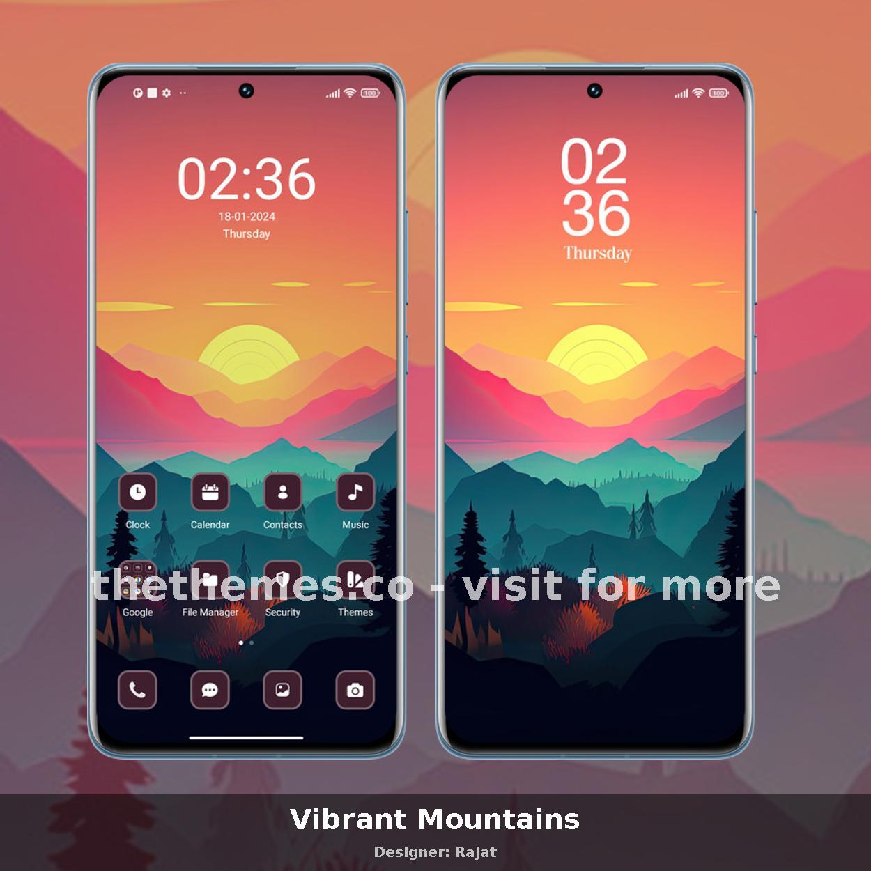 Vibrant Mountains