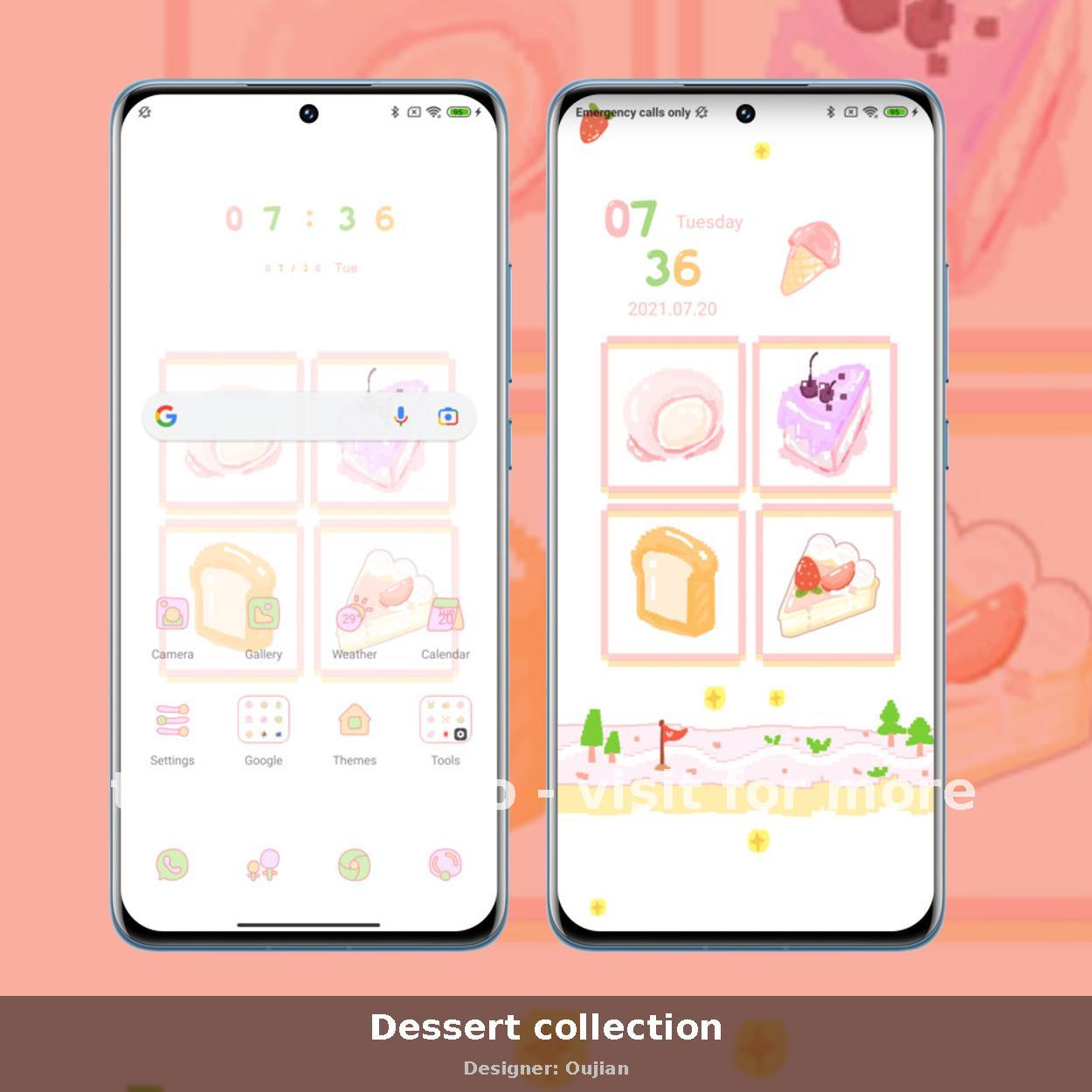 Dessert collection