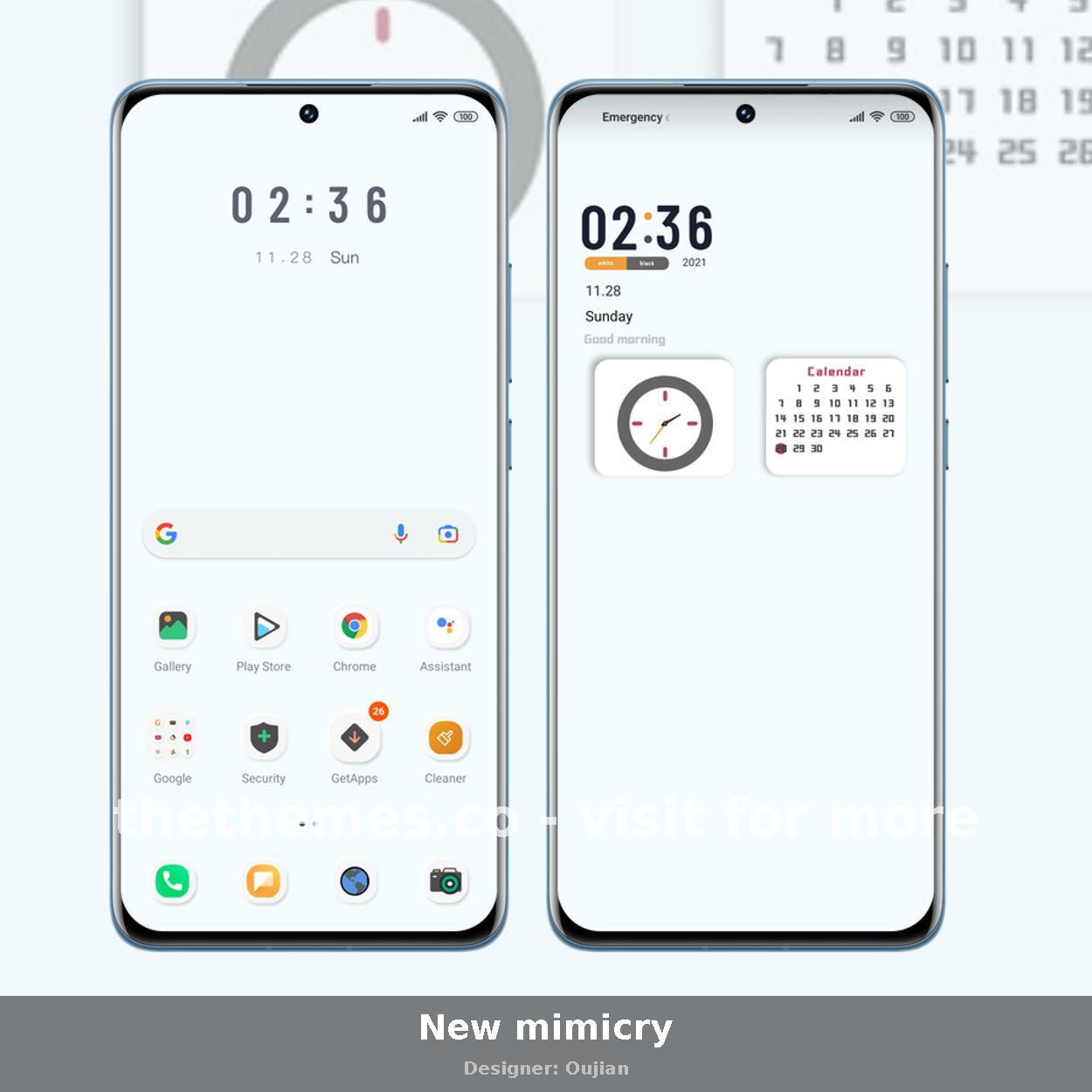 New mimicry