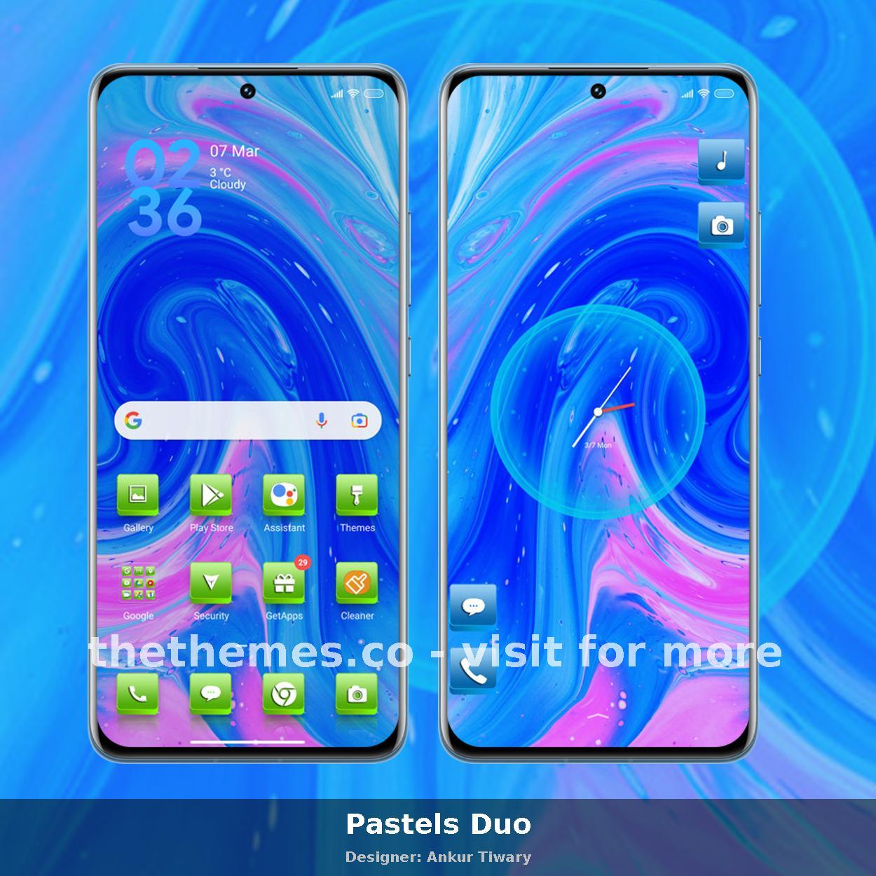 Pastels Duo