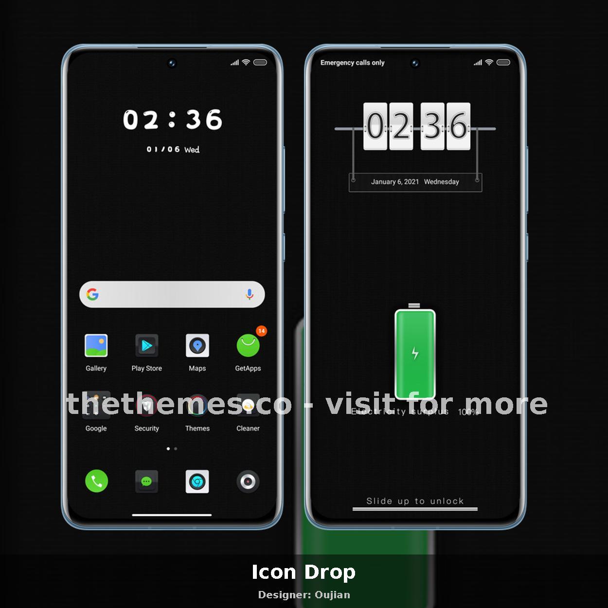 Icon Drop