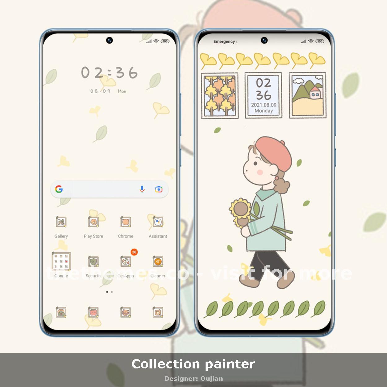 Collection painter