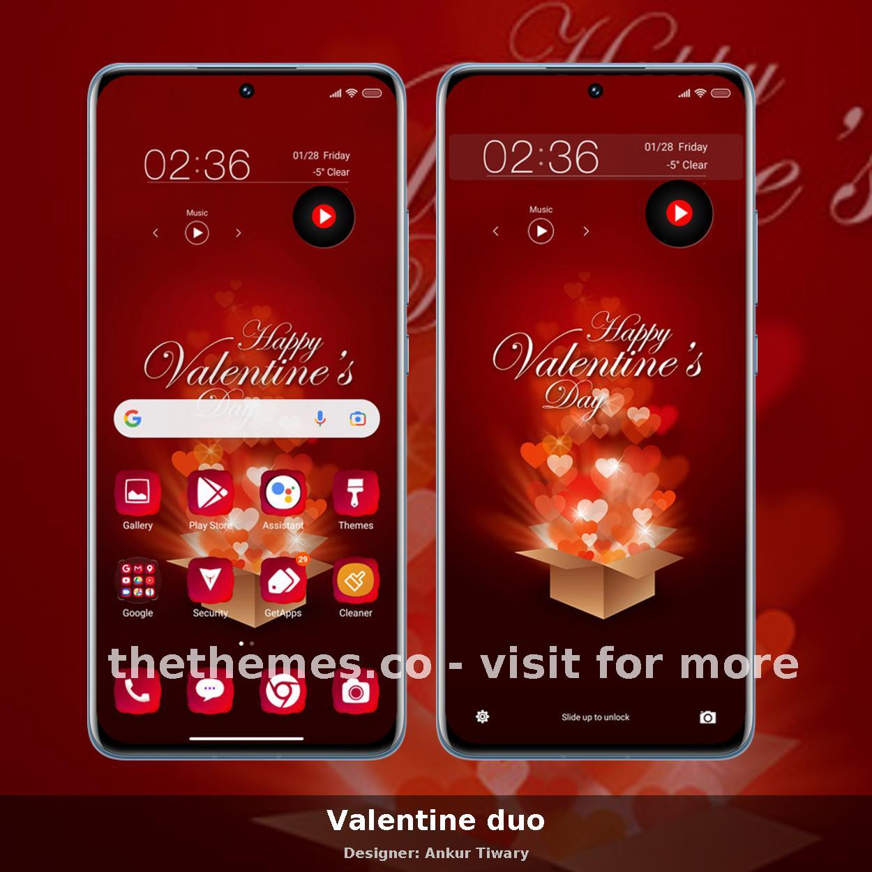 Valentine duo