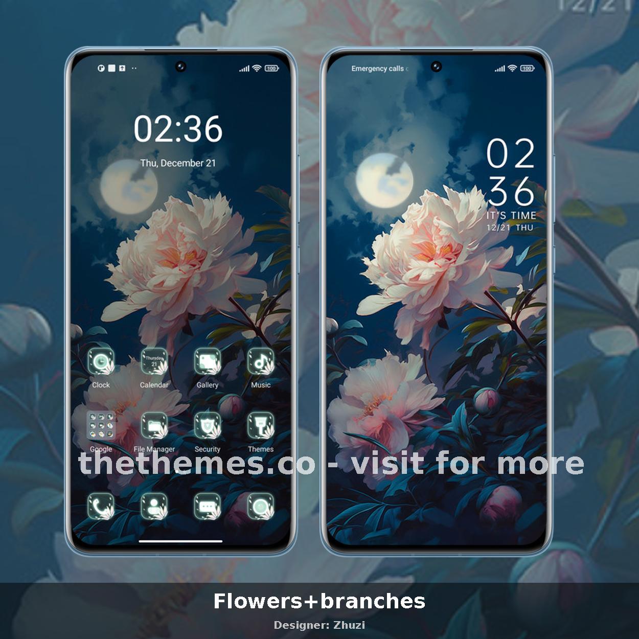 Flowers+branches