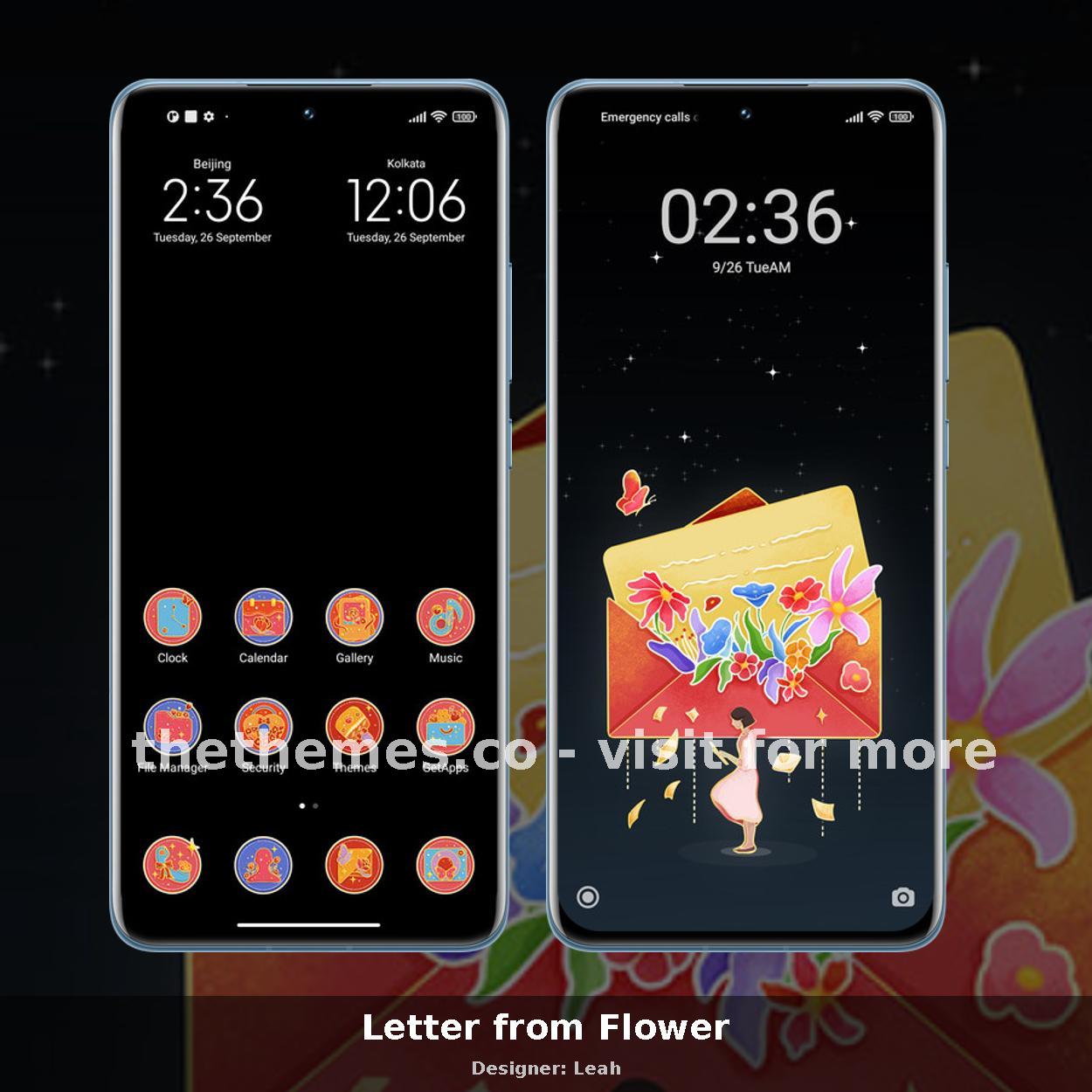 Letter from Flower