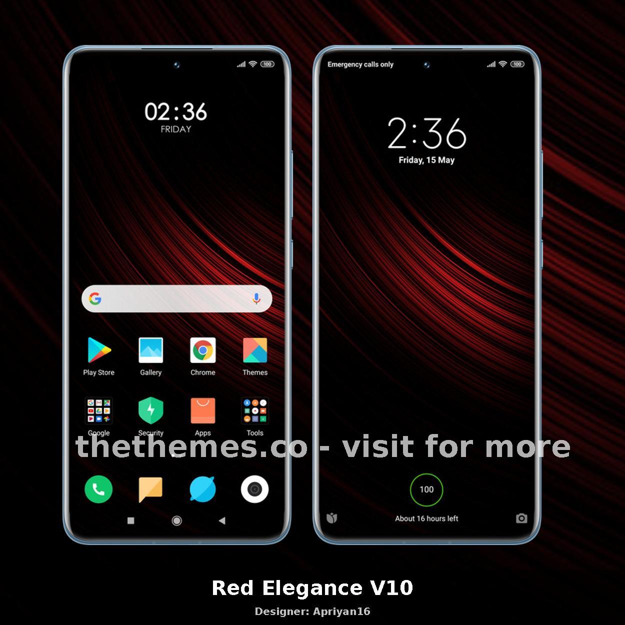 Red Elegance V10