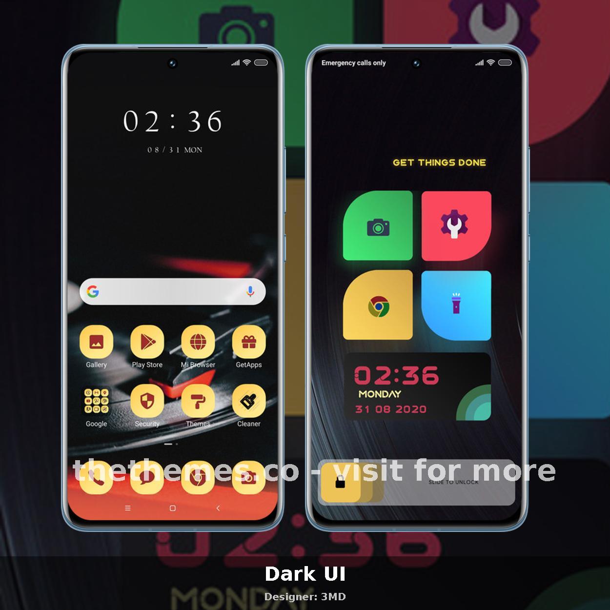 Dark UI
