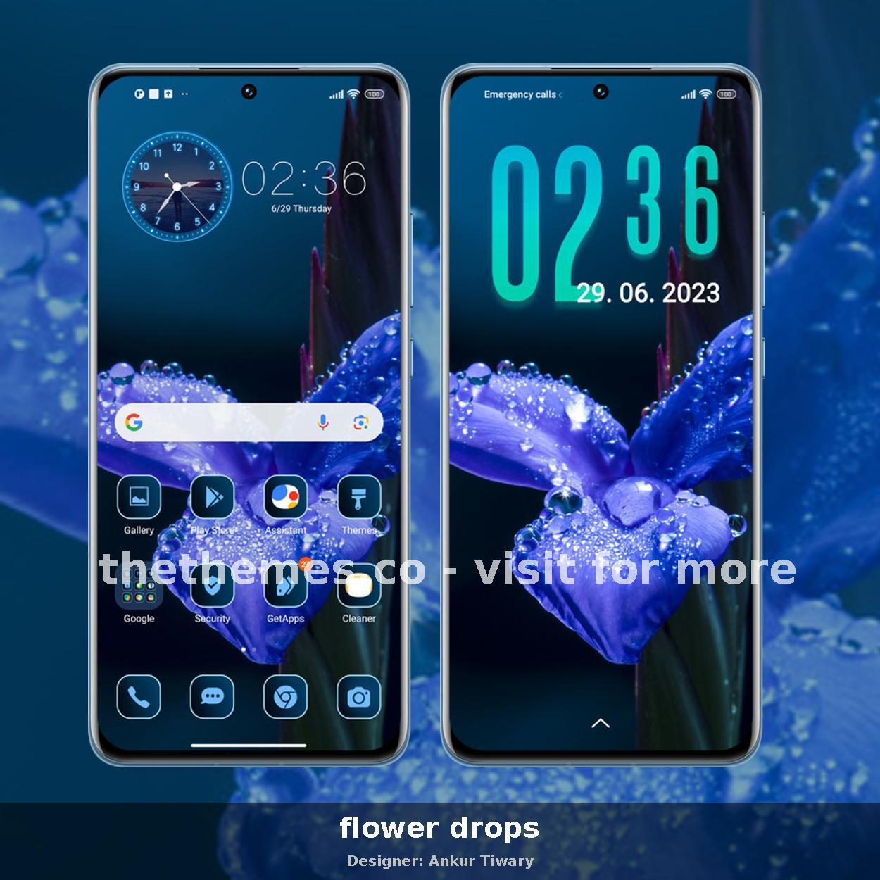 flower drops