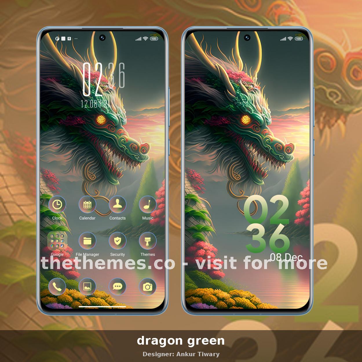 dragon green