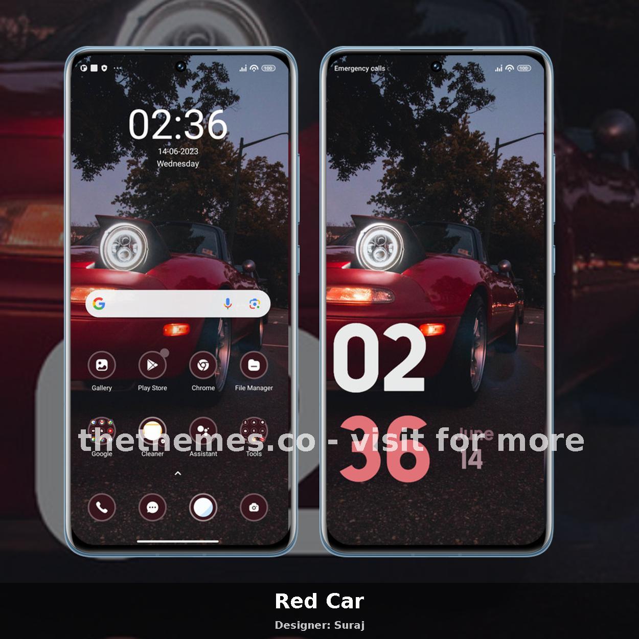 Red Car