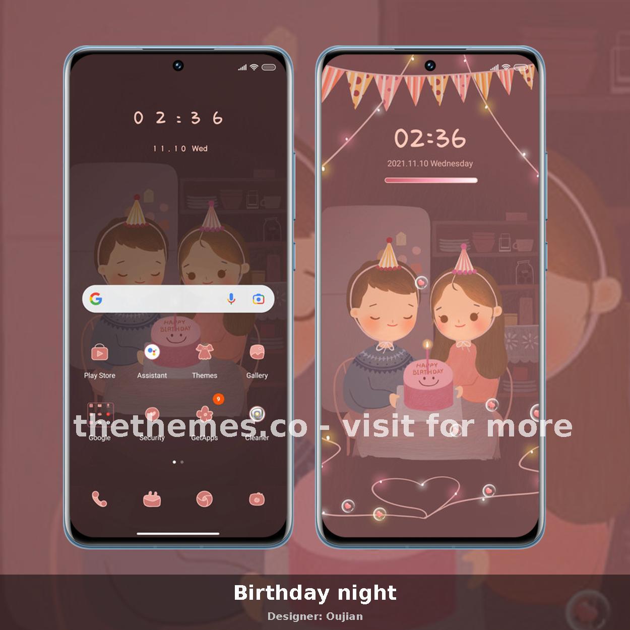 Birthday night