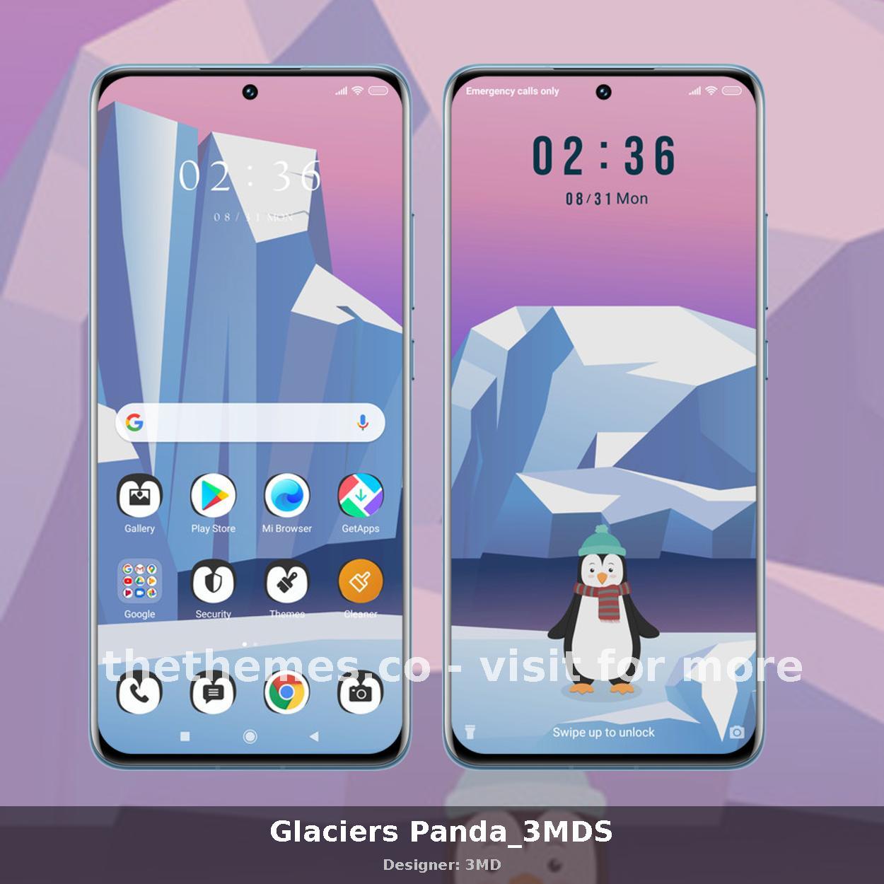 Glaciers Panda_3MDS