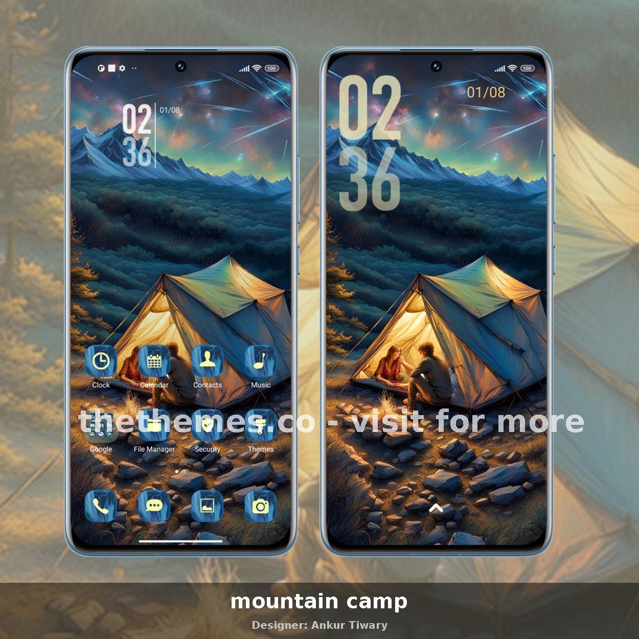 mountain camp