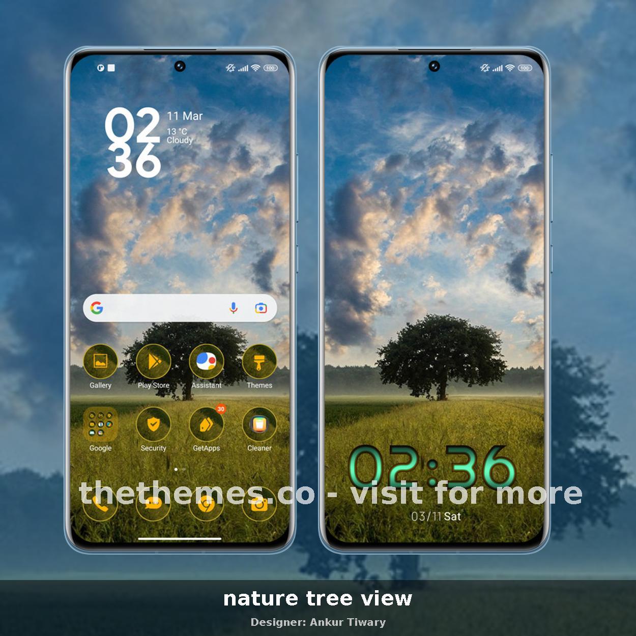 nature tree view