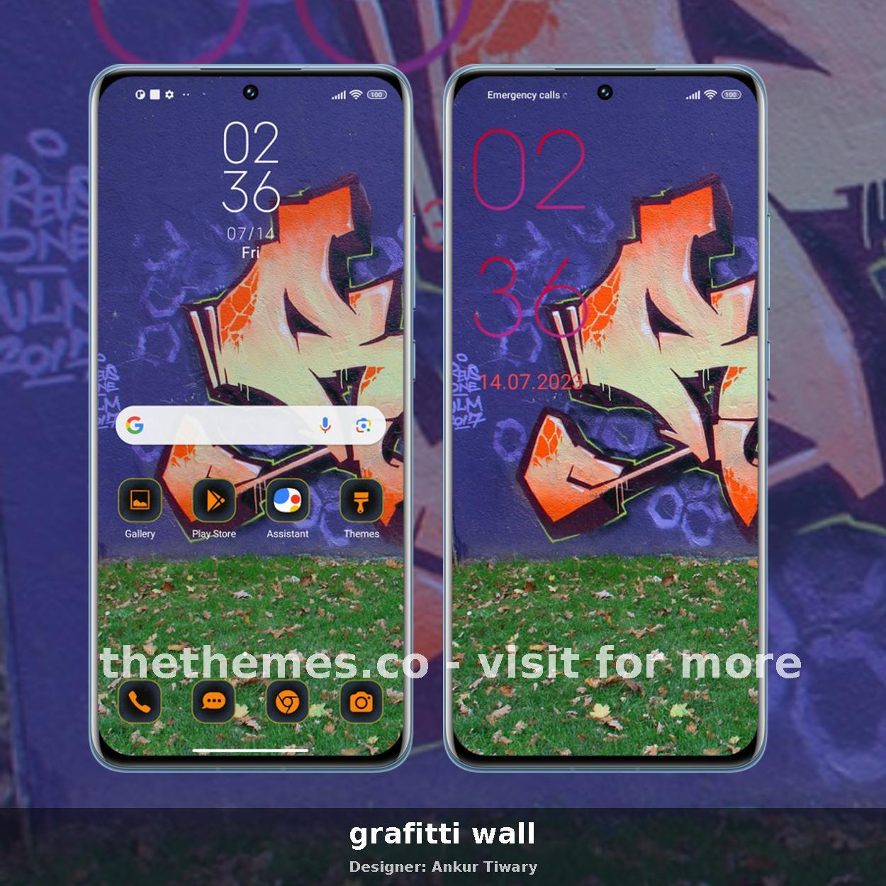 grafitti wall