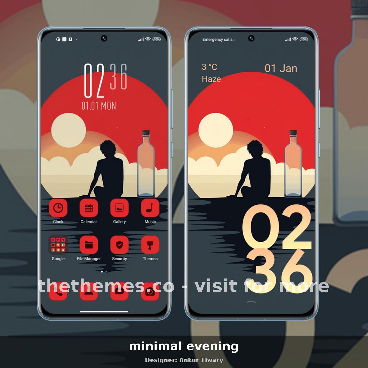 minimal evening