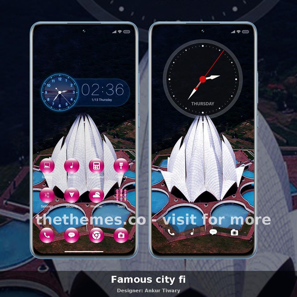 Famous city fi