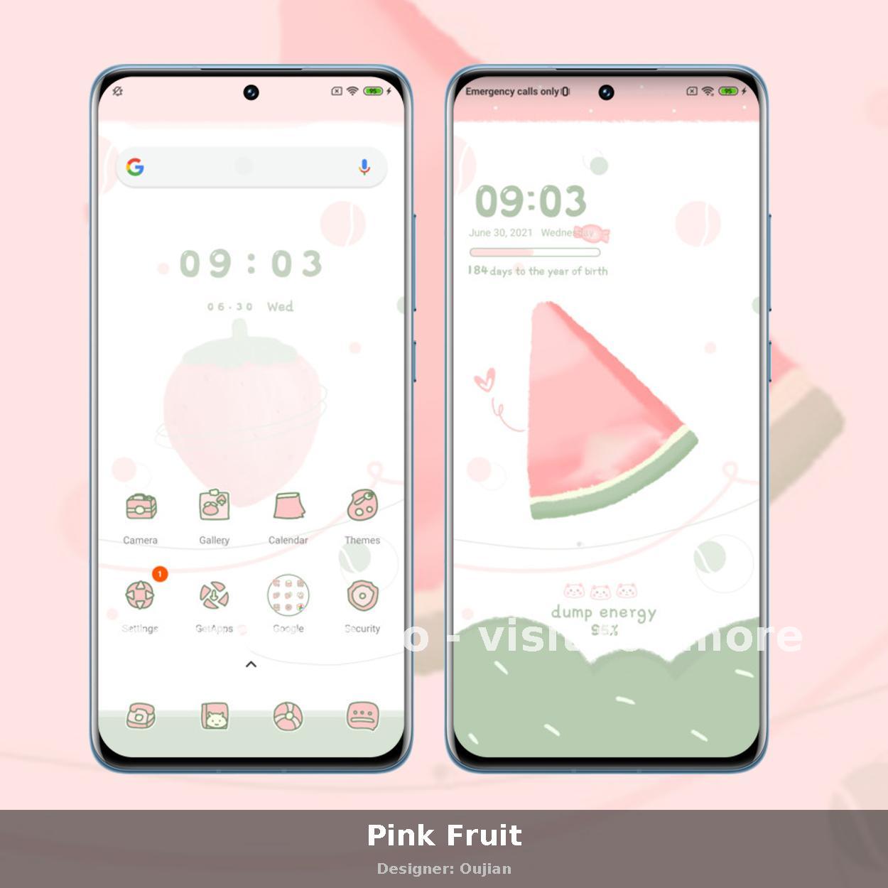 Pink Fruit