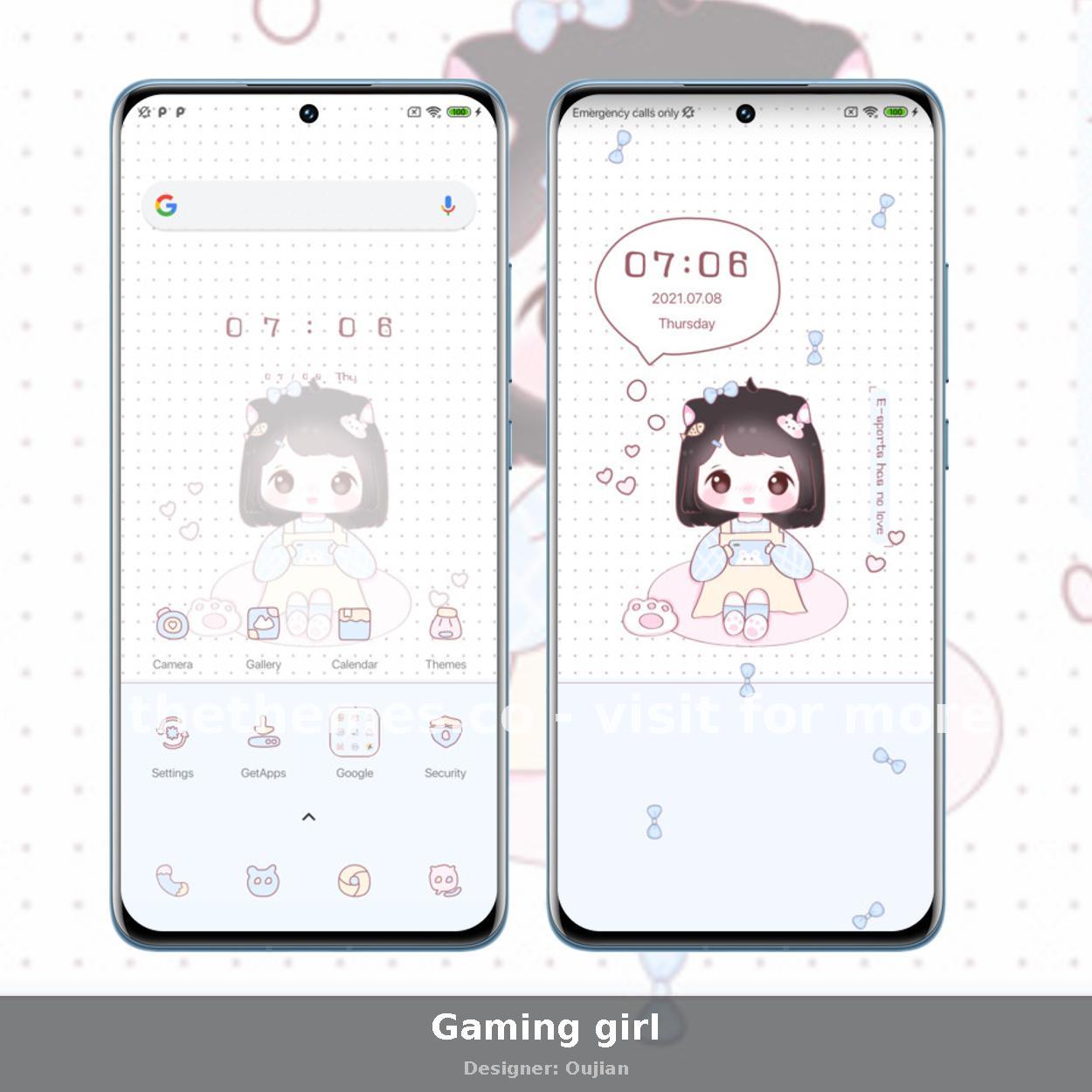 Gaming girl