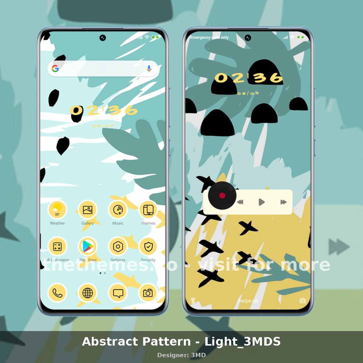 Abstract Pattern - Light_3MDS