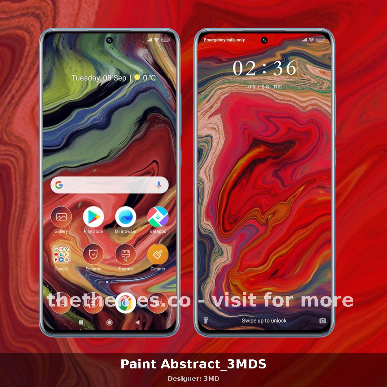 Paint Abstract_3MDS