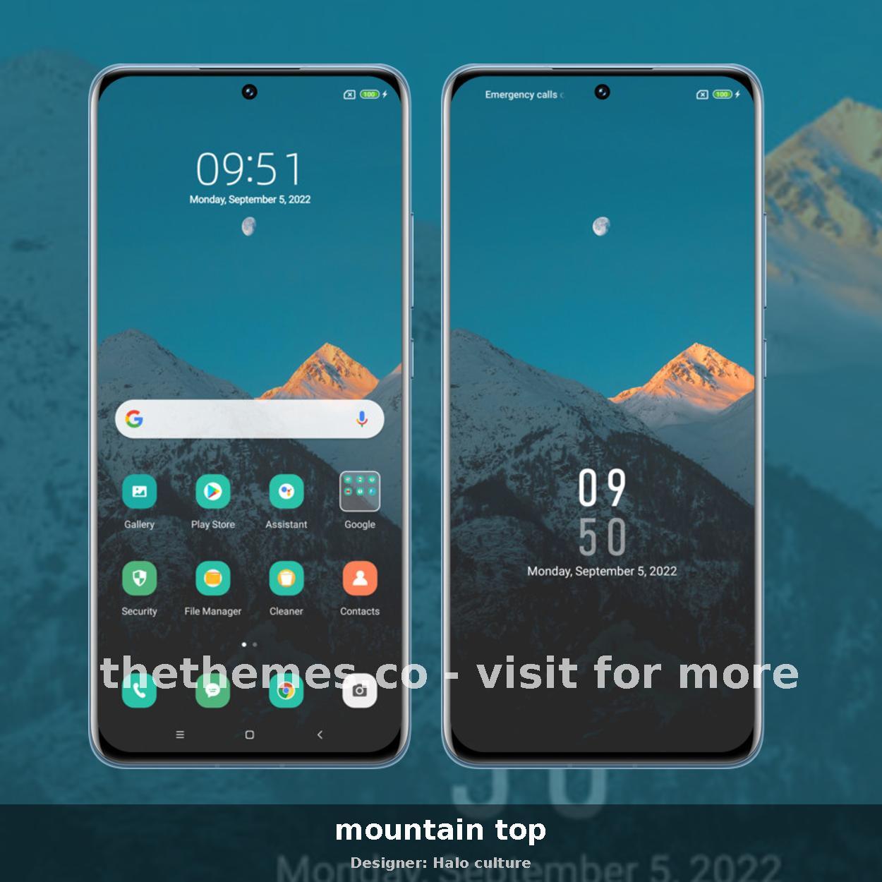 mountain top