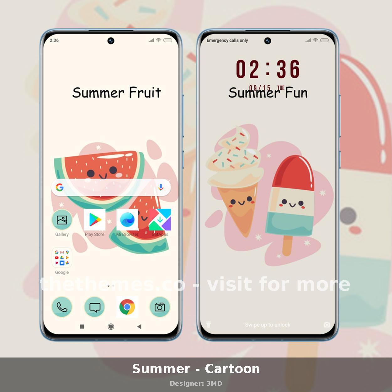 Summer - Cartoon