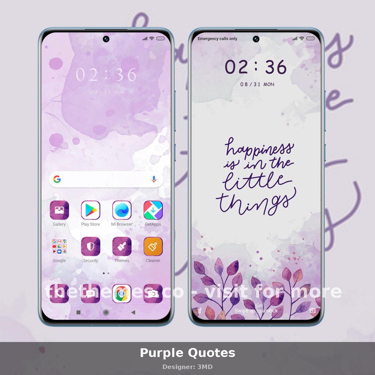 Purple Quotes