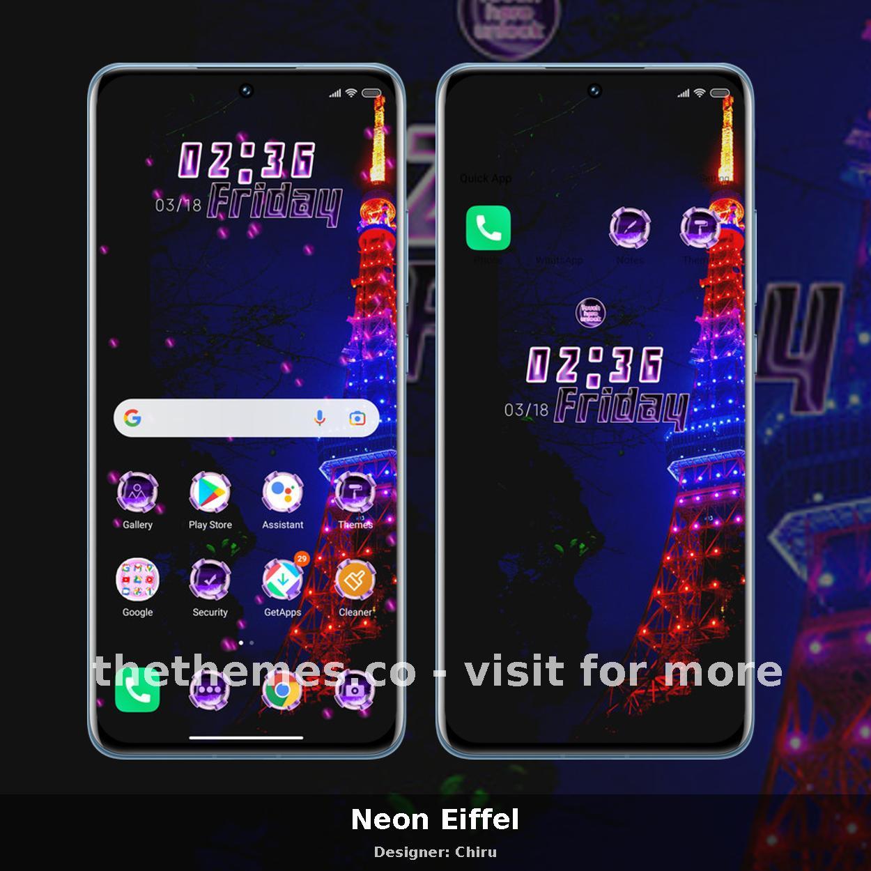 Neon Eiffel