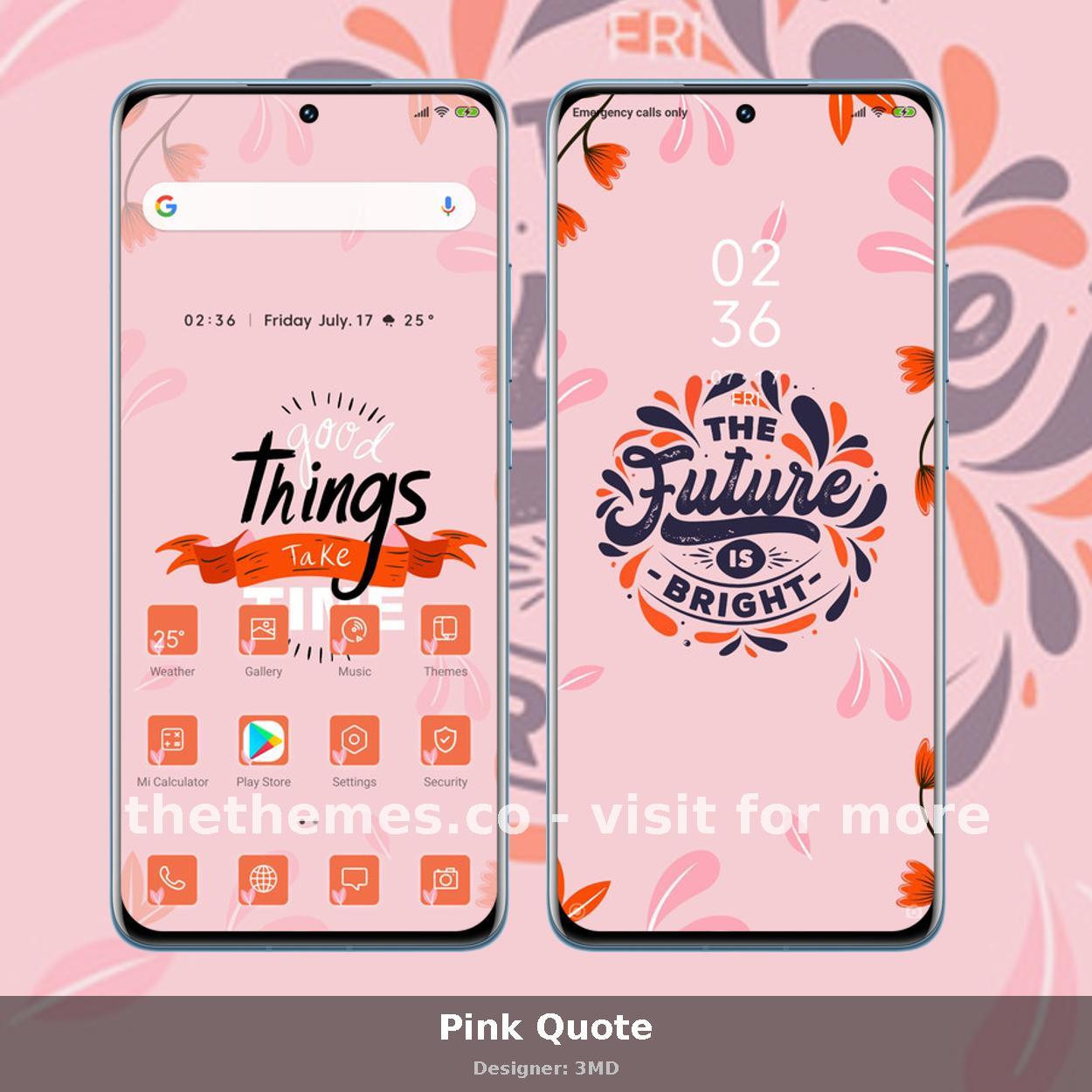 Pink Quote