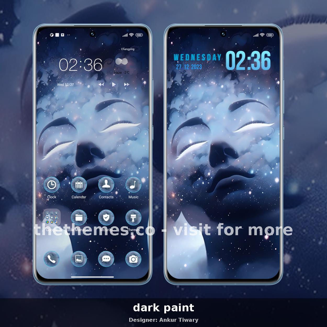 dark paint