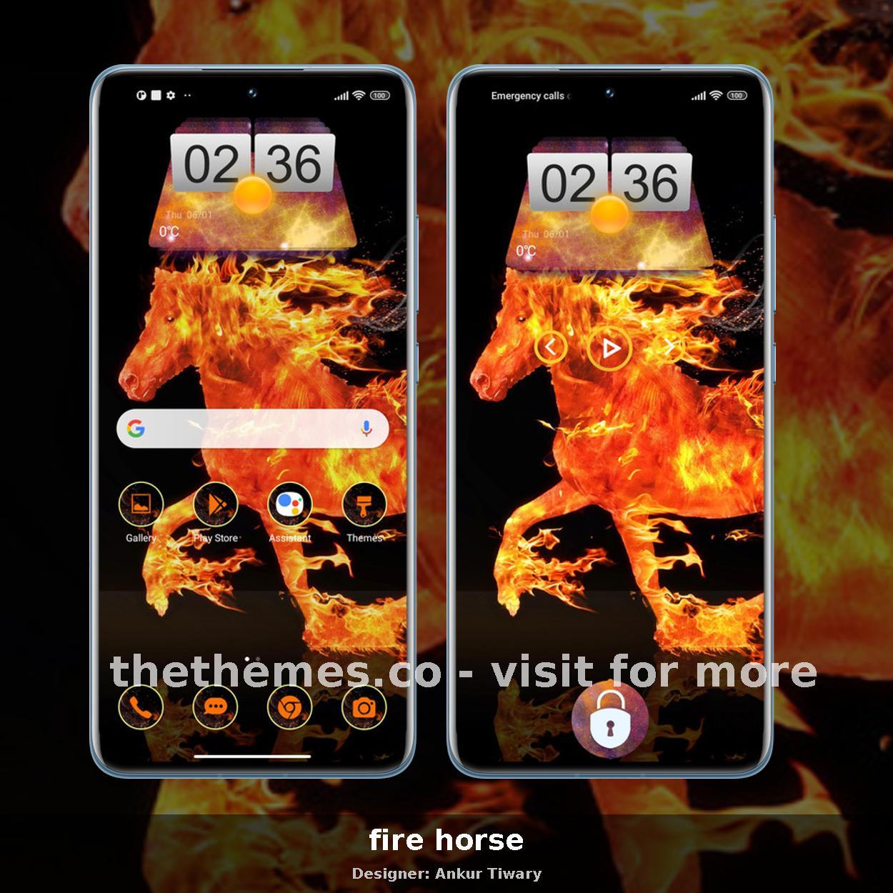 fire horse