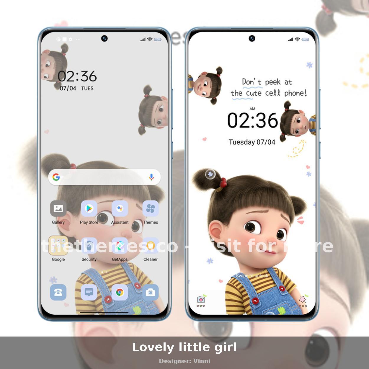 Lovely little girl