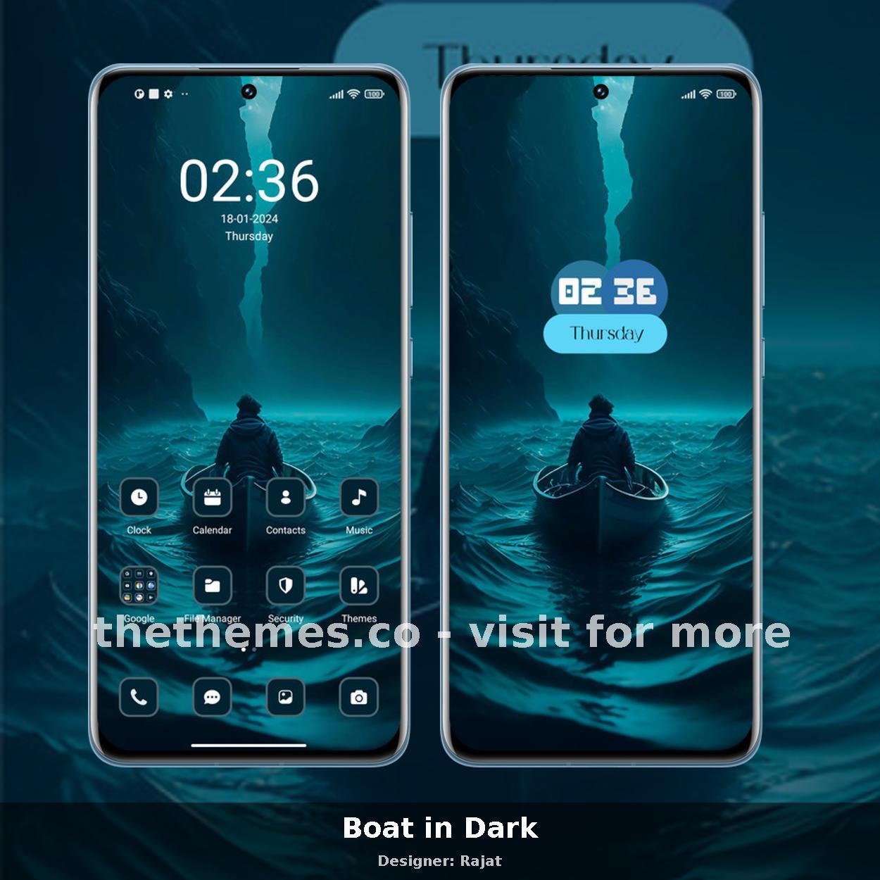 Boat in Dark