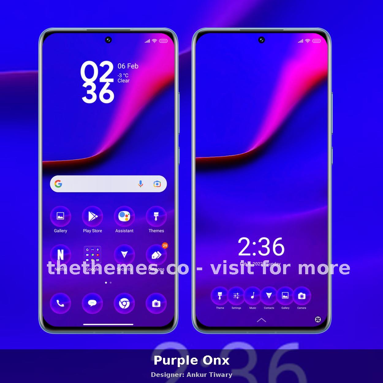 Purple Onx