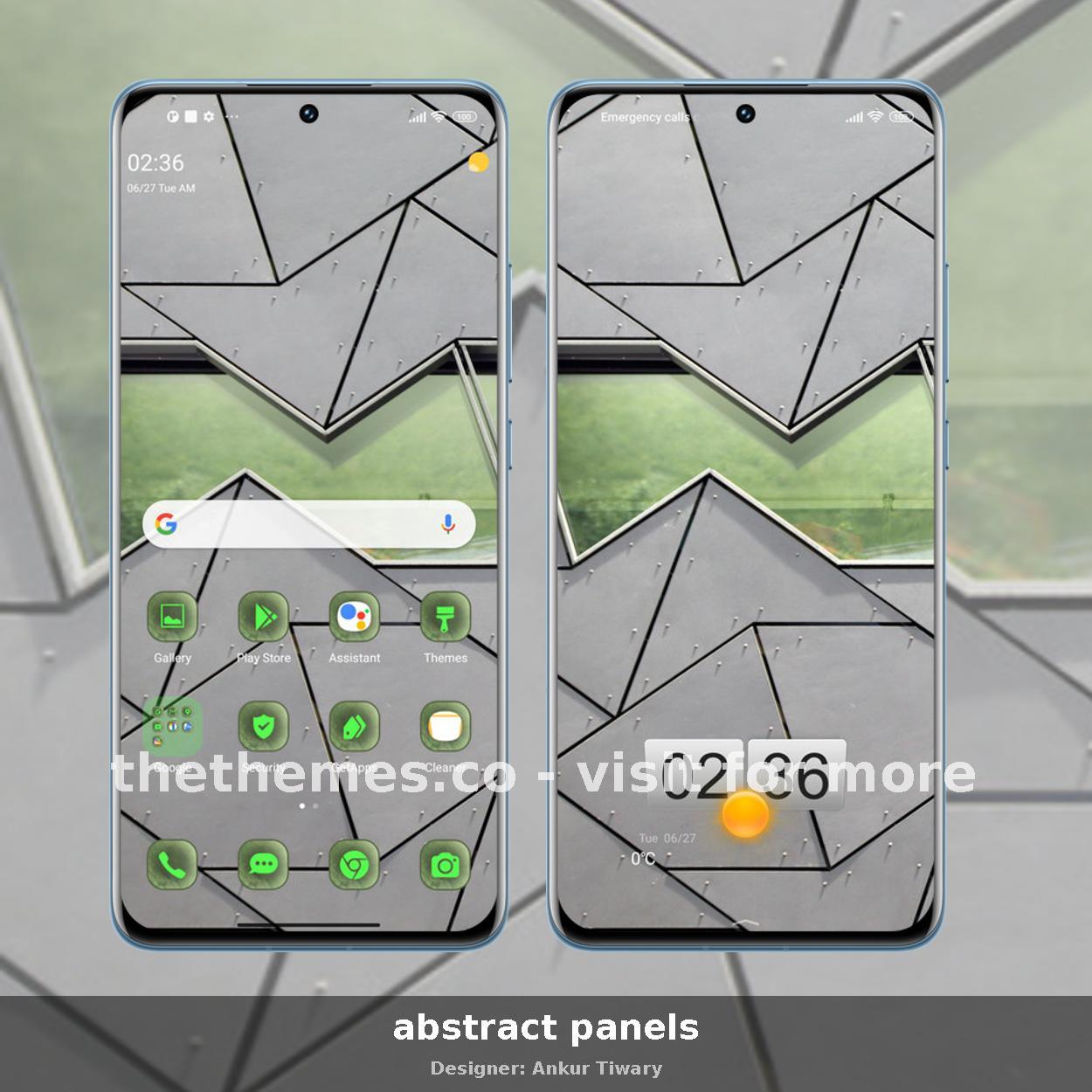 abstract panels