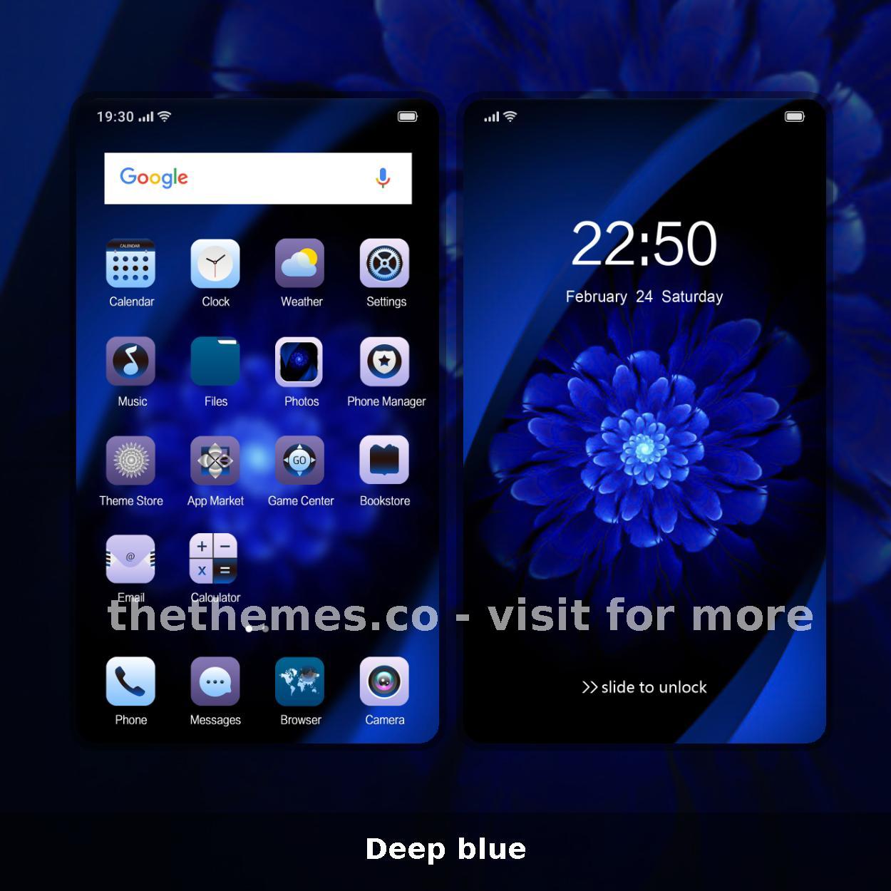 Deep blue