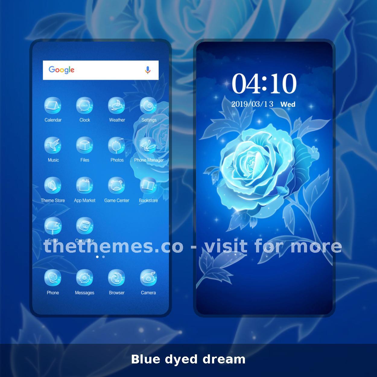 Blue dyed dream