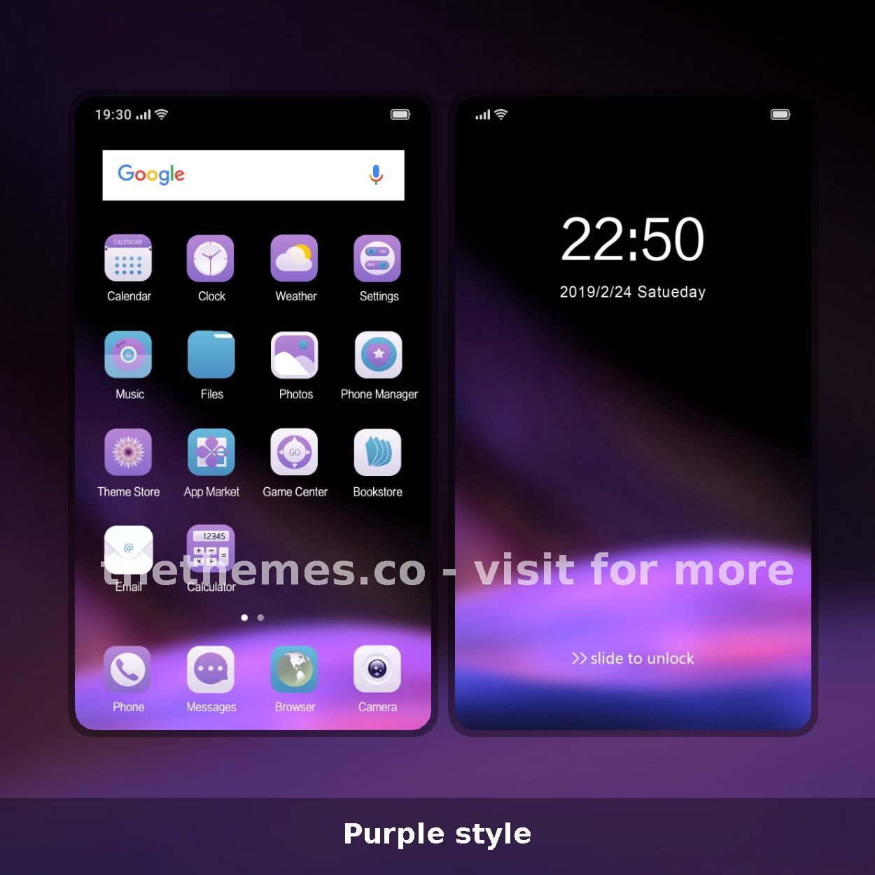 Purple style