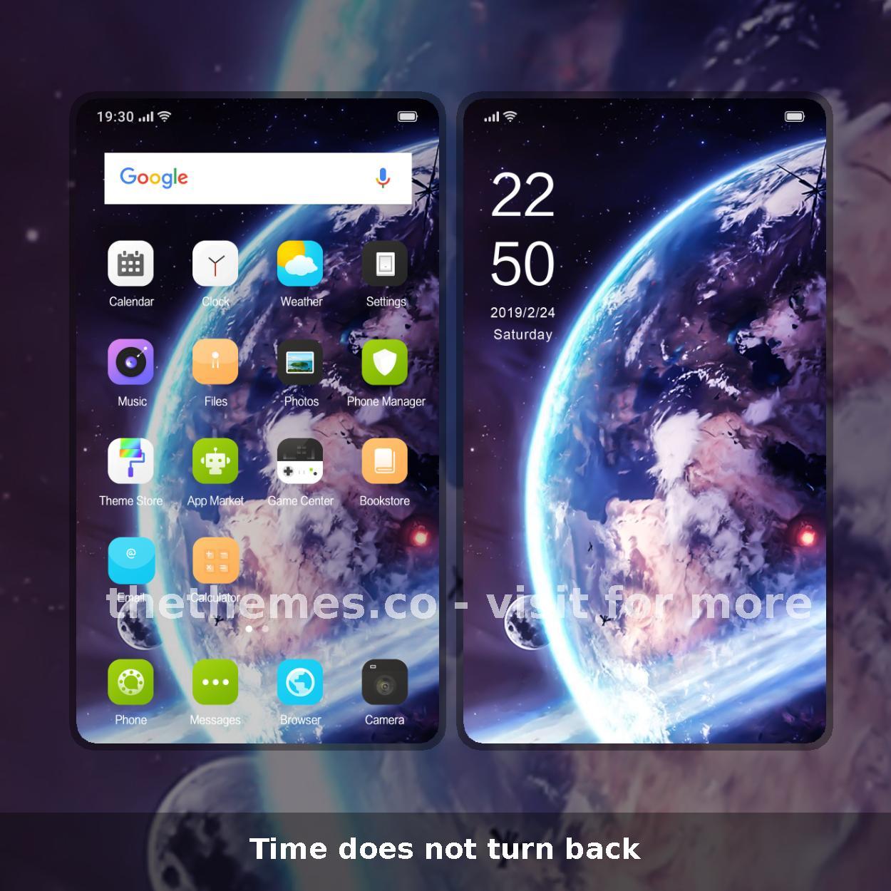 Time does not turn back