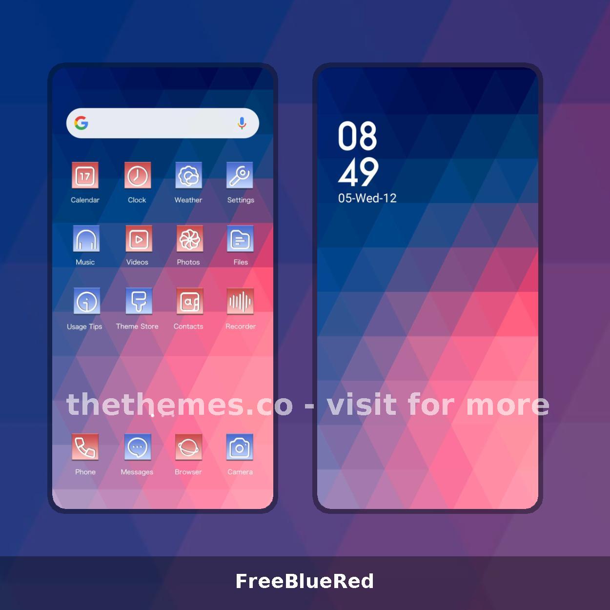 FreeBlueRed