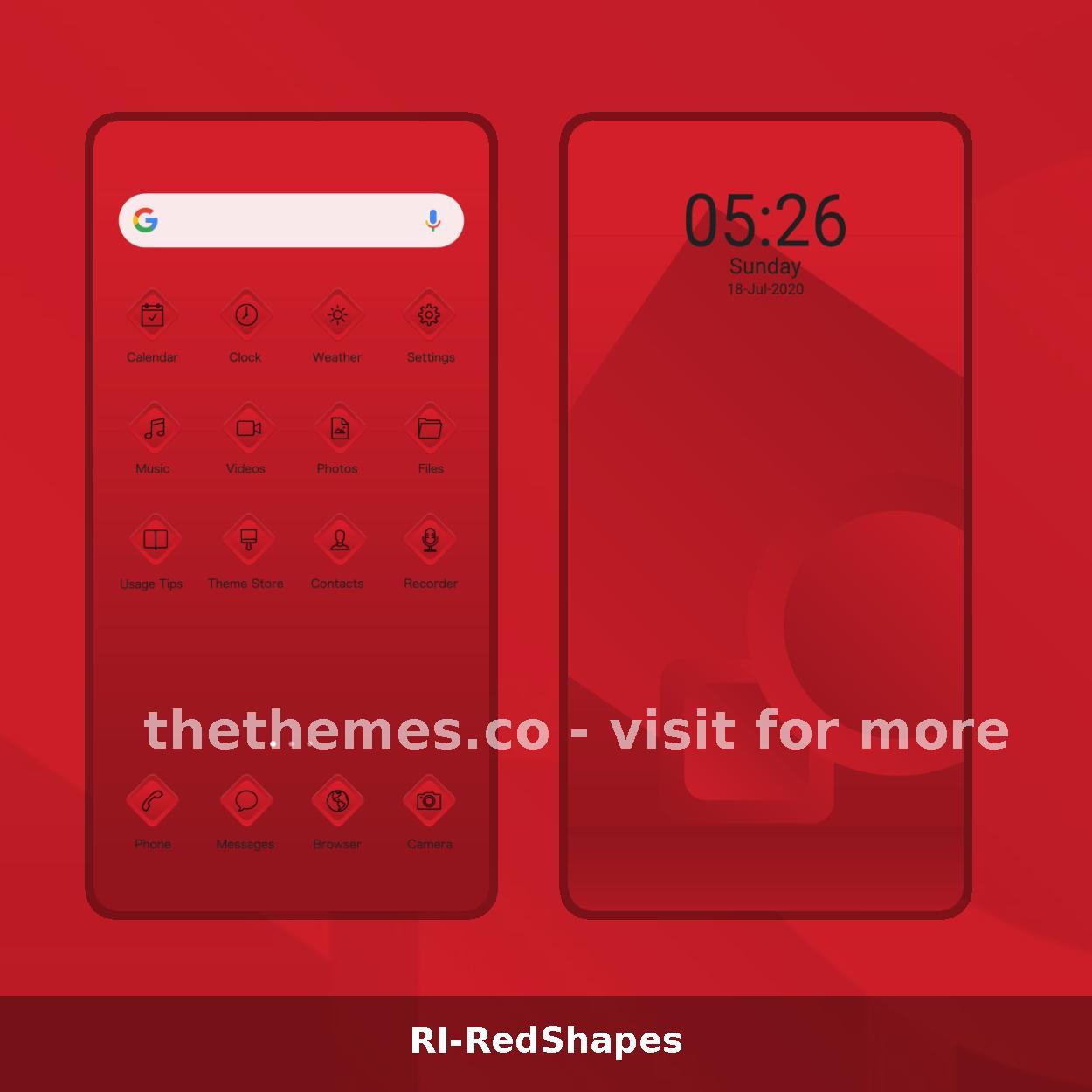 RI-RedShapes