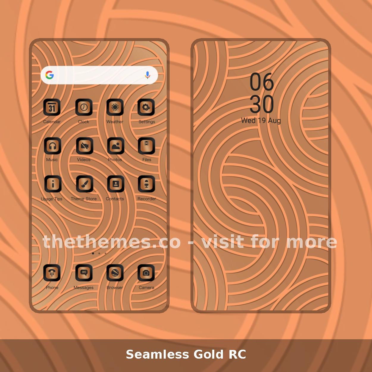 Seamless Gold RC