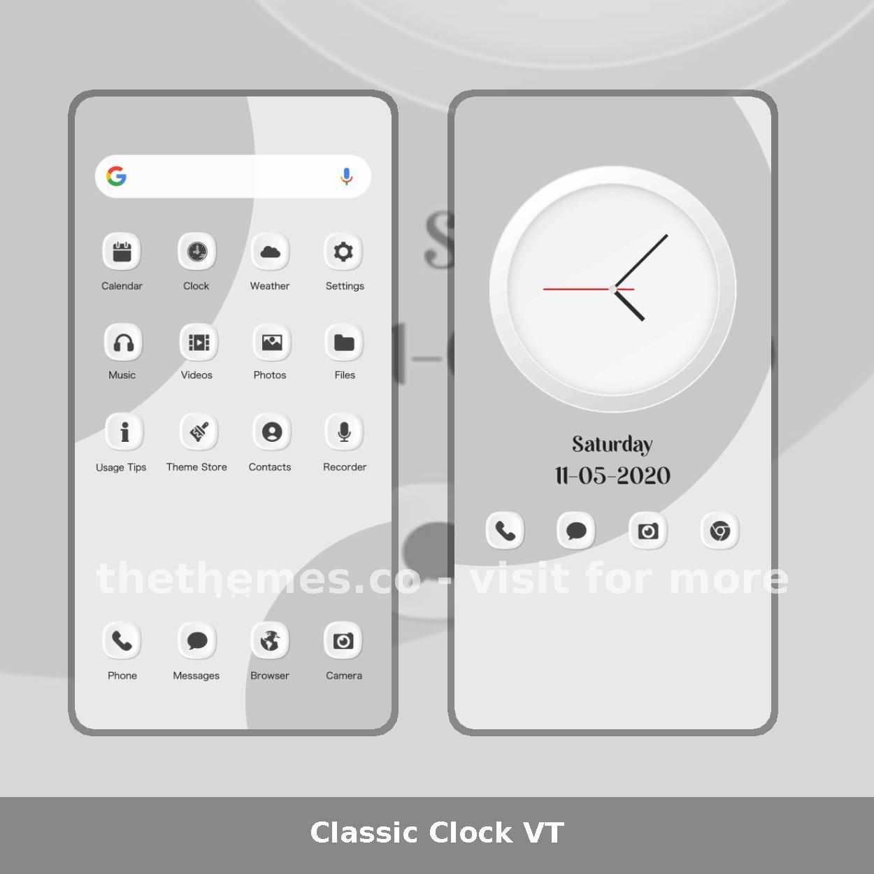 Classic Clock VT