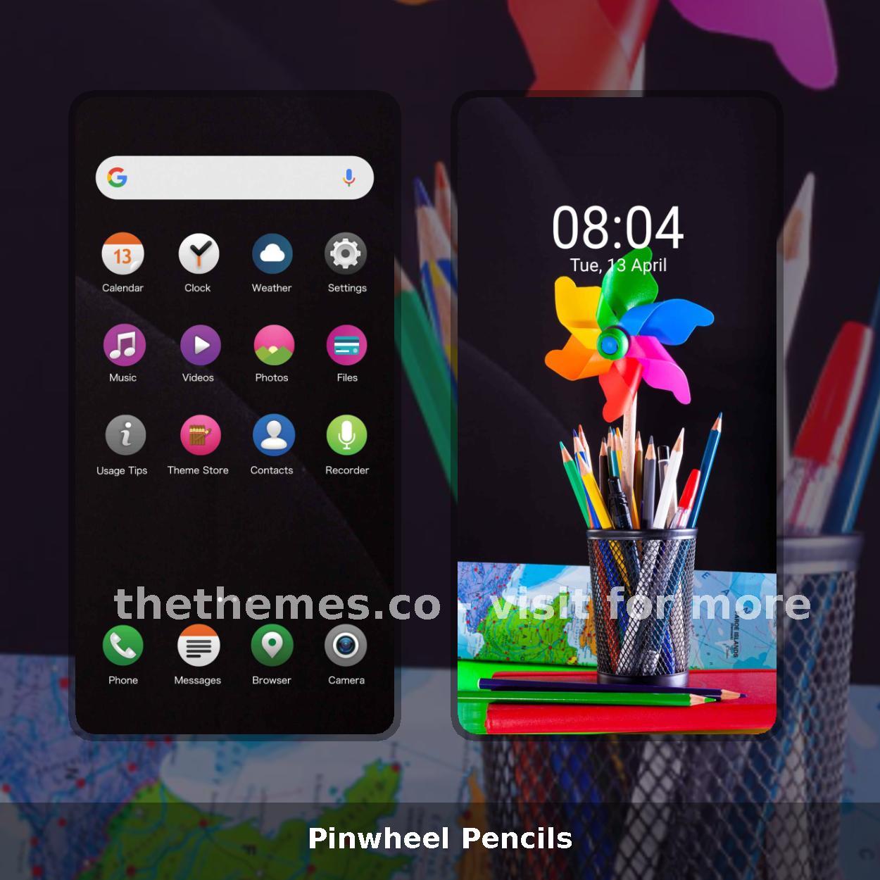 Pinwheel Pencils