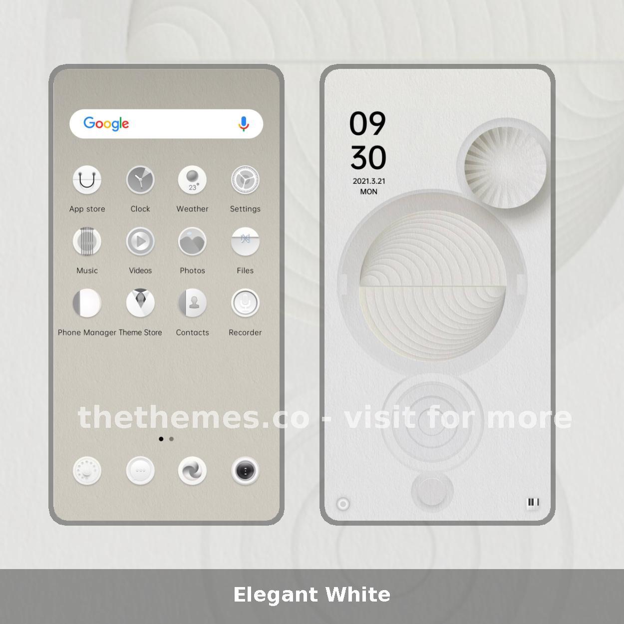 Elegant White