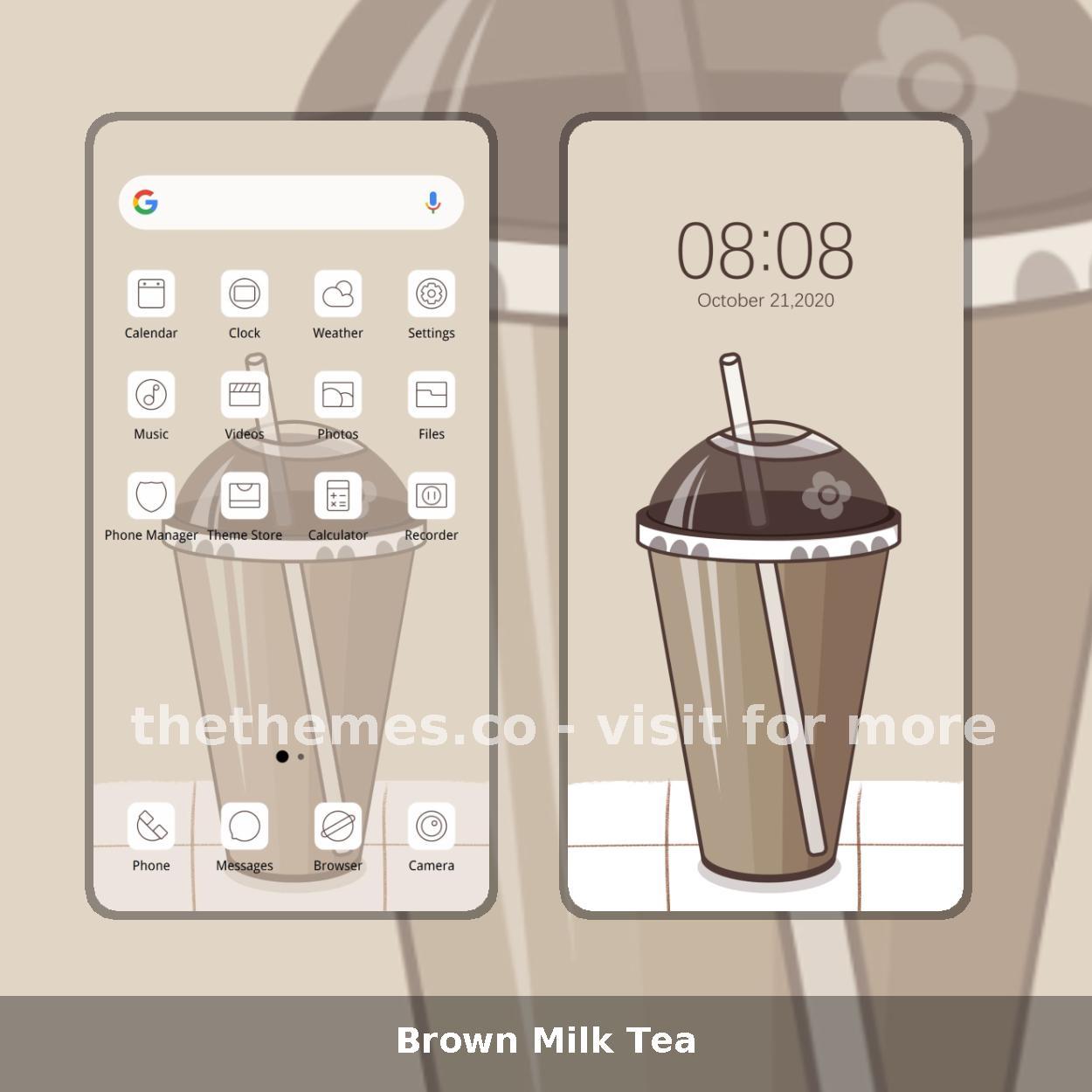 Brown Milk Tea