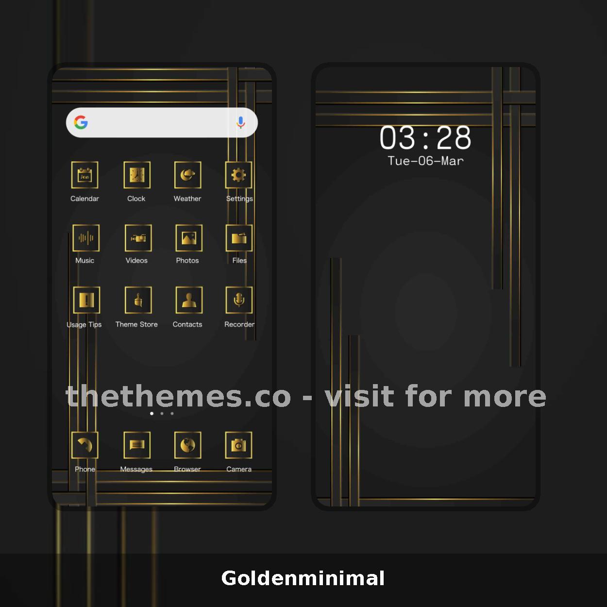 Goldenminimal