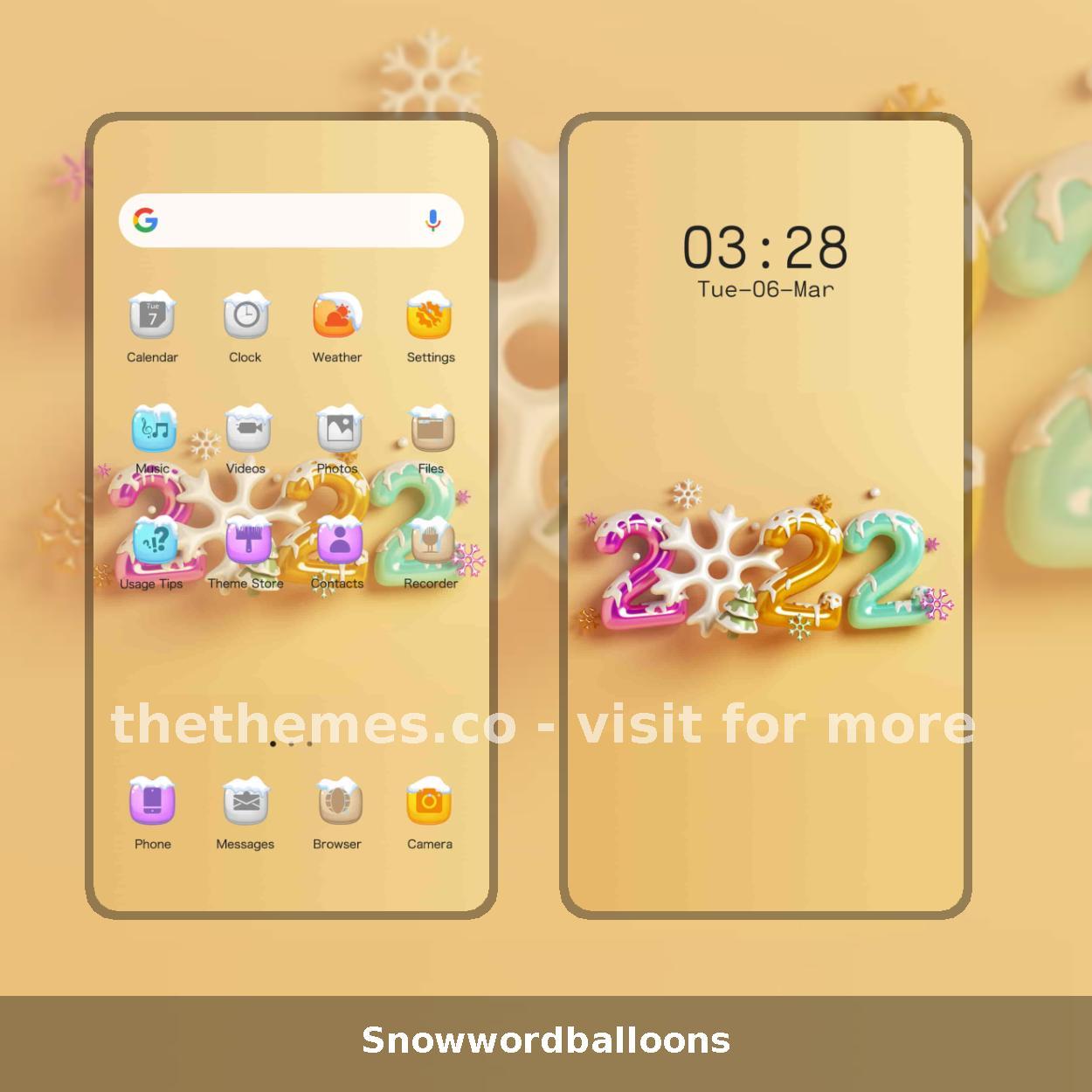 Snowwordballoons