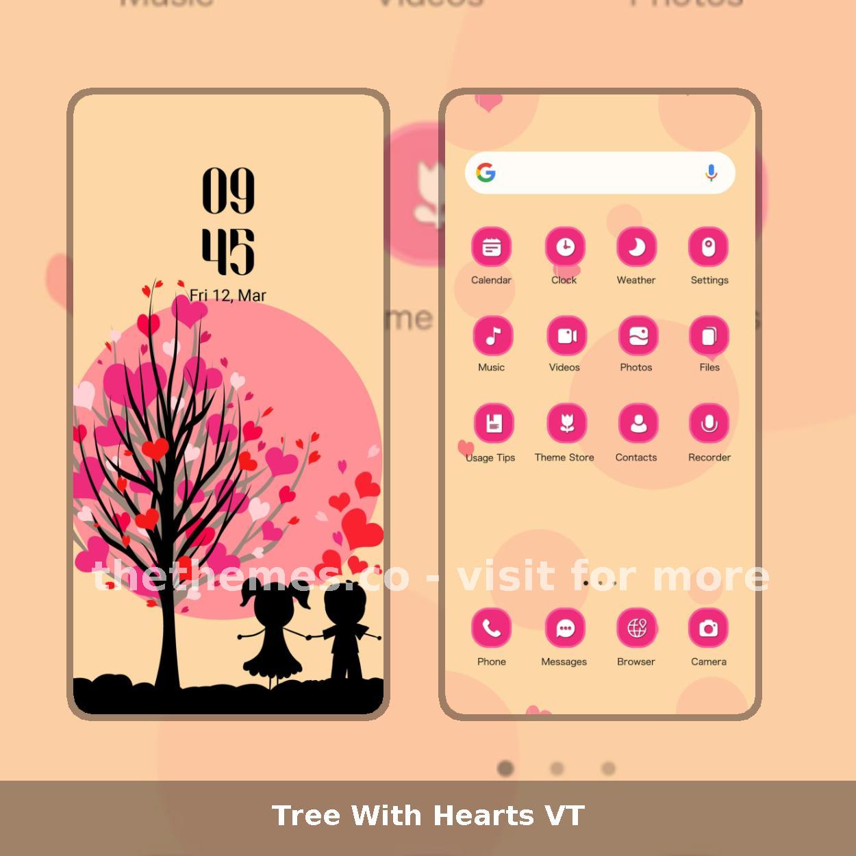 Tree With Hearts VT